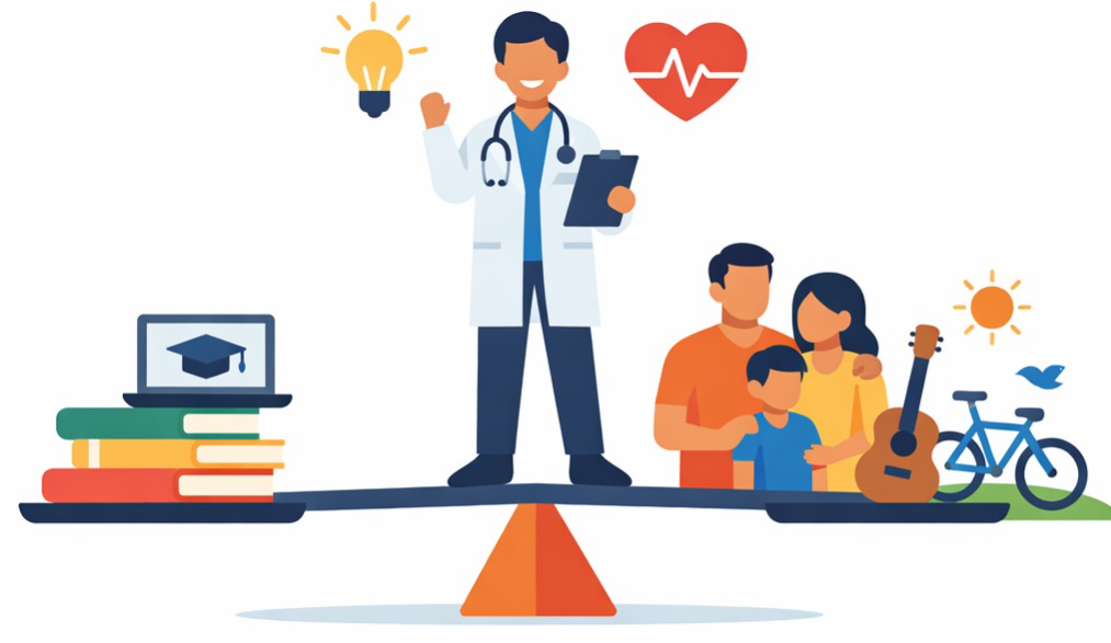 Create a physician work life balance and wellness_